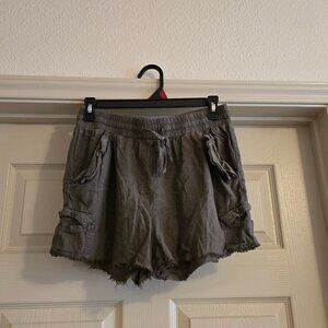 Thread and Supply Army Green Shorts from Boutique